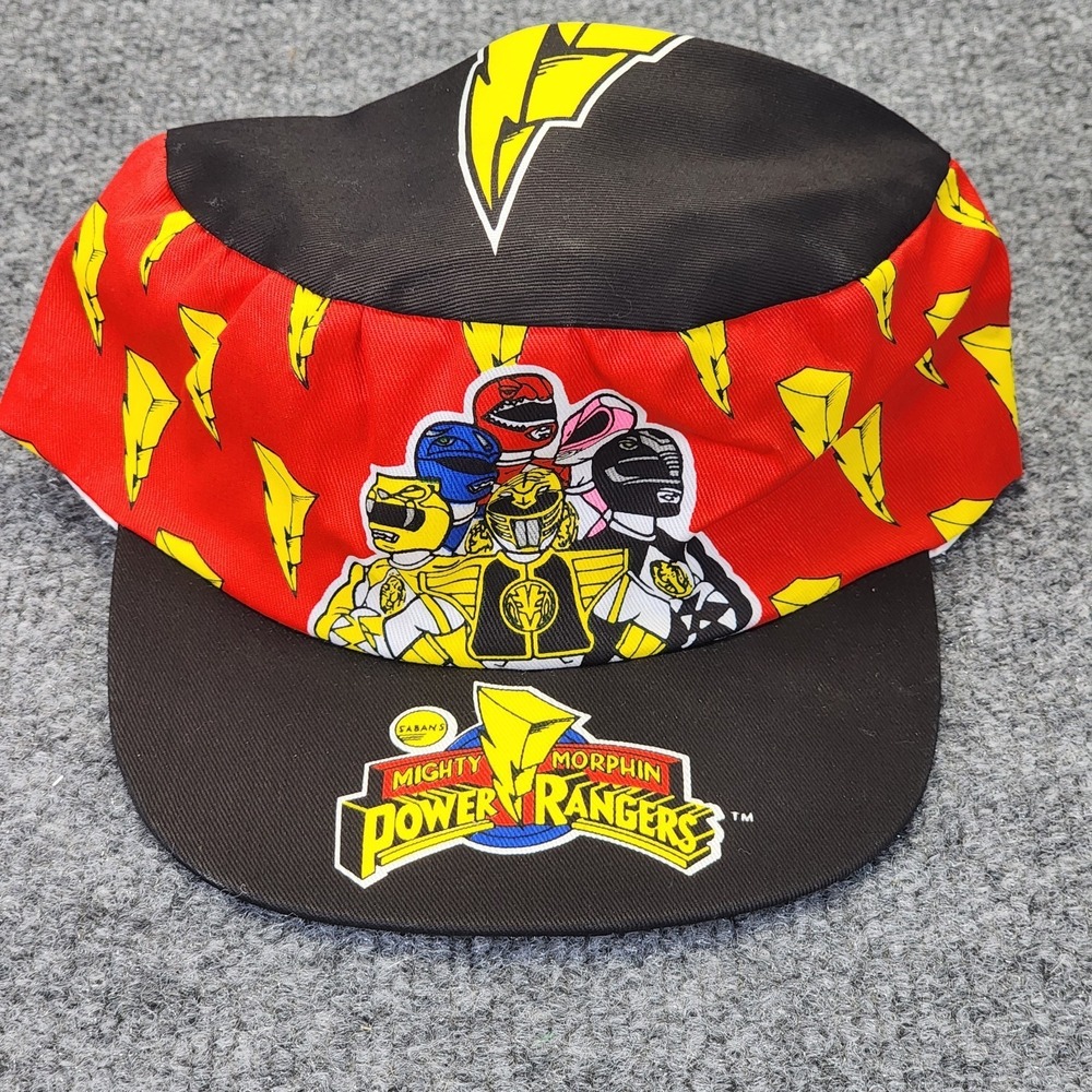 Vintage Mighty Morphin Power Rangers Youth Hat 1995 Savana NWT AOP OSFA